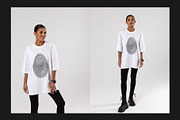 T-Shirt Mock-Up Set, a Shirt Mockup by Freeman Studio (Thumbnail 6 of 15)