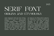 Nordstove Unique Serif Font, a Serif Font by UICreative (Thumbnail 5 of 13)