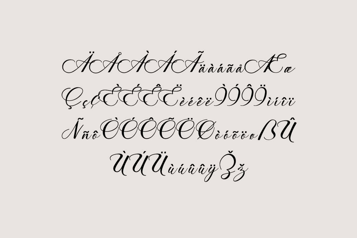 Romantika Barytone Script Font, a Script Font by UICreative (Photo 9 of 13)