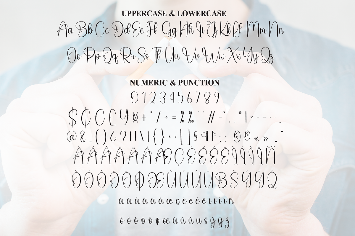 Destroy | Script Font, a Handwritten Font by Scratchones (Photo 7 of 9)