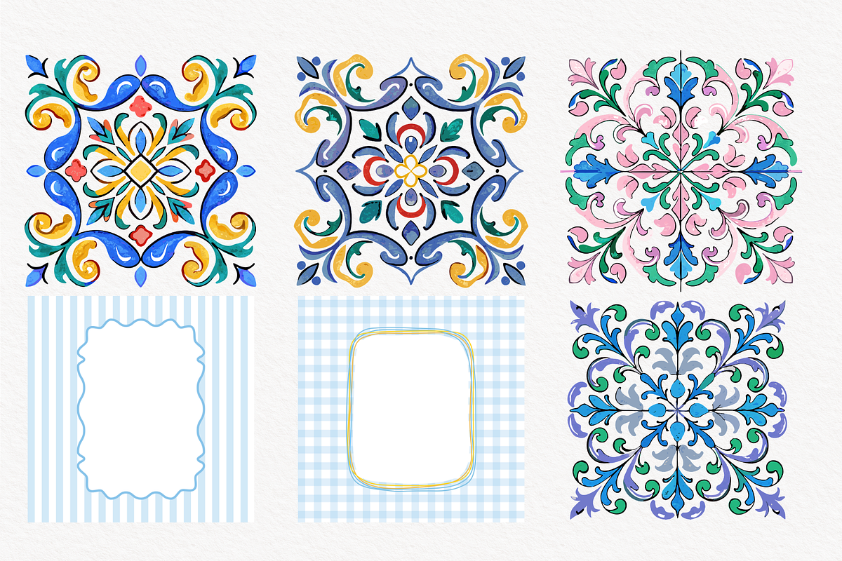 Watercolor Coquette Summer Clipart, an Illustration by TatiMockup (Photo 6 of 6)