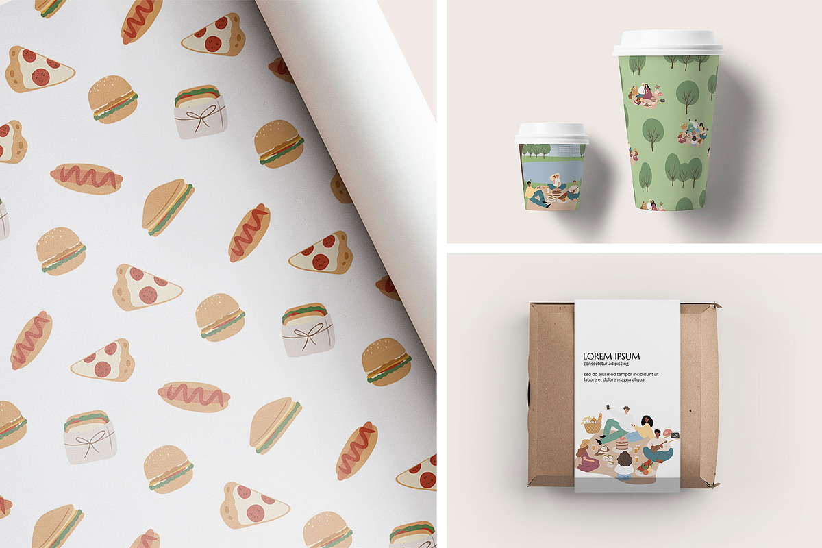 Summer picnic set | svg png ai eps, an Object Graphic by LyubovZaytseva (Photo 8 of 9)