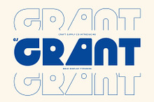 CS Grant – Display Typeface
