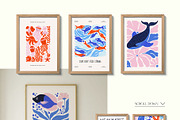 Modern Ocean | Wall Art Creatot, an Object Graphic by Leleka.Store (Thumbnail 8 of 20)