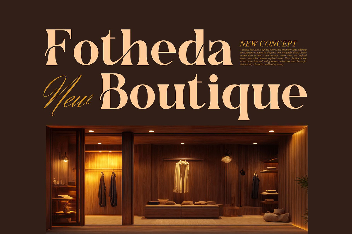Ebotra || Modern Classy Serif Font, a Serif Font by Ermedia Studio (Photo 2 of 10)