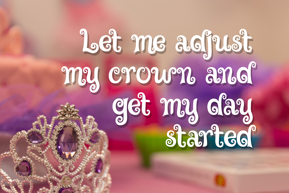 Princess, a Symbol Font by almazstudio (Photo 7 of 10)