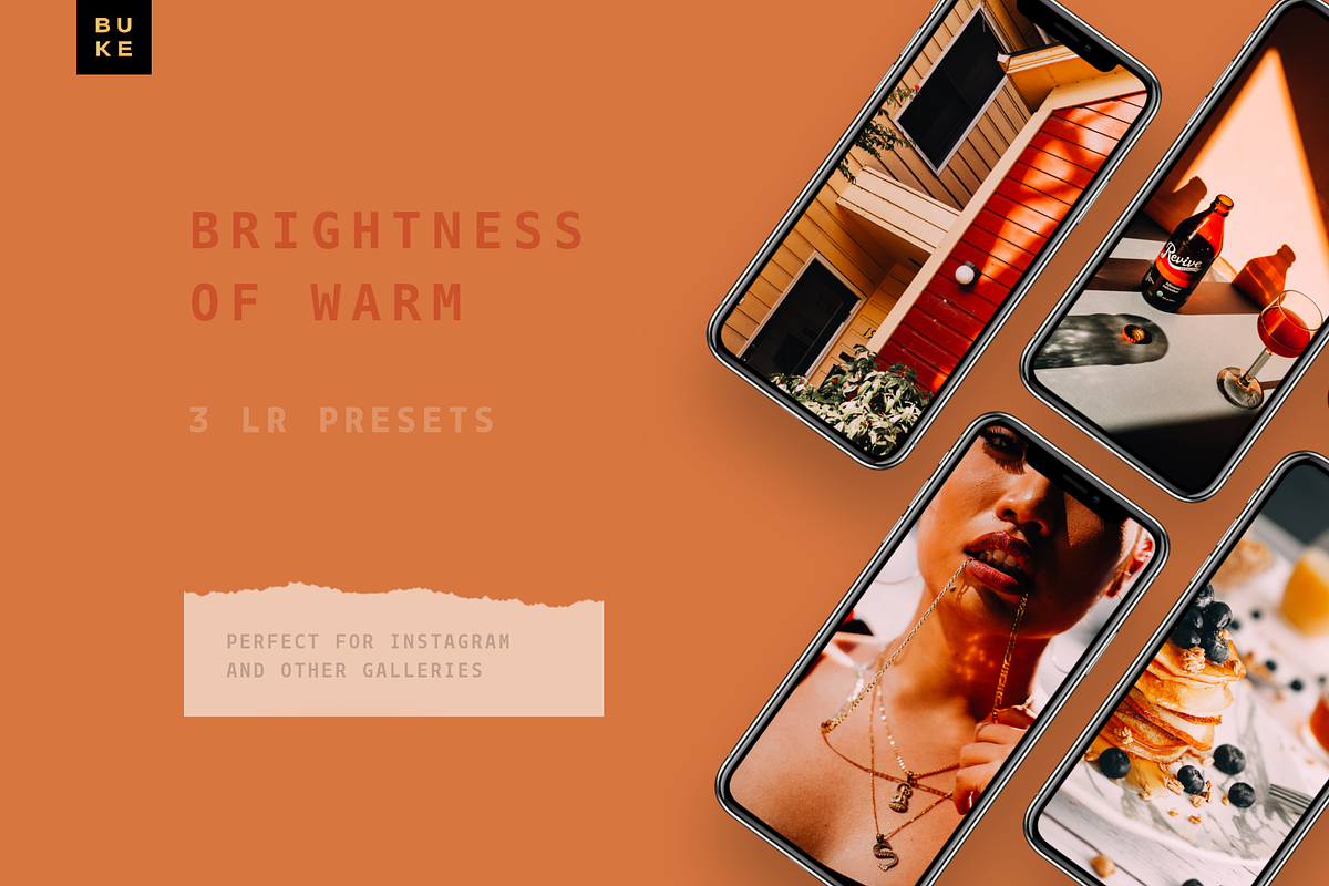 3 Caramel Sun Lightroom Presets Pack, a Preset Add-On by SHOOM HOUSE (Photo 2 of 9)