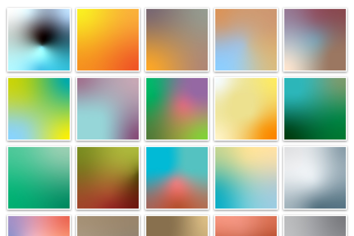 Bundle freeform Gradient and shapes!, a Pattern Graphic by EMP Design (Photo 4 of 20)