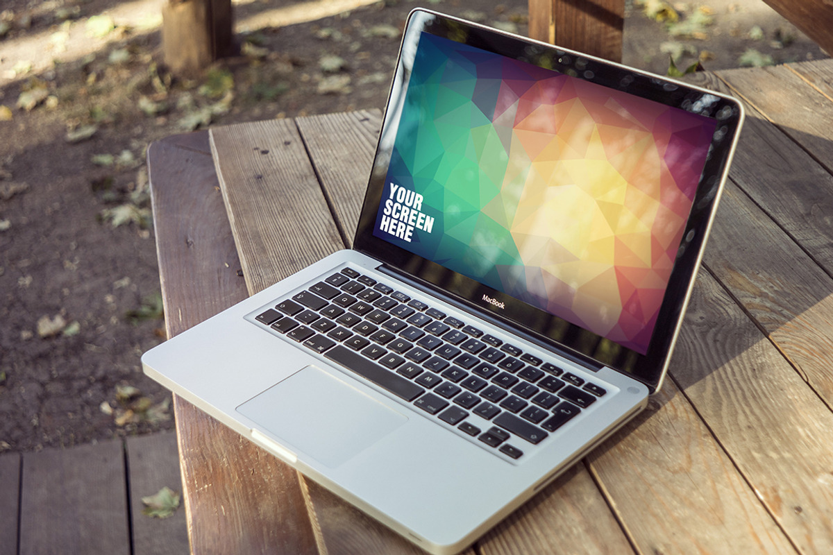 MacBook Mock-up Set, a Mac Mockup by 2dsight