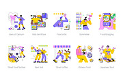 100 Food and entertainment concepts, a Templates & Theme by Visual Generation (Thumbnail 5 of 12)