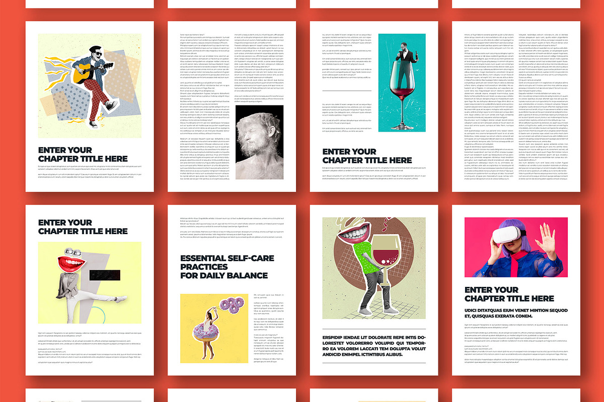 Ebook Template Layout, an UI Kit Template by ContestDesign (Photo 3 of 4)