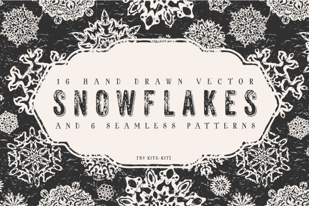 Snowflakes, a Seasonal Illustration by kite-kit (Photo 1 of 4)