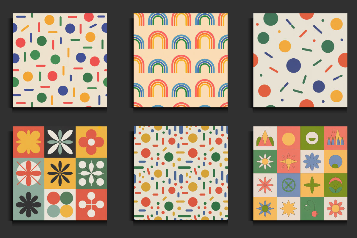 24 Minimalism Seamless Patterns, a Pattern Graphic by protabsorkar11 (Photo 3 of 4)