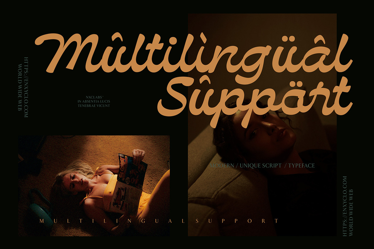 NCL Bendstag - Modern Script, a Script Font by Enxyclo Studio (Photo 16 of 16)