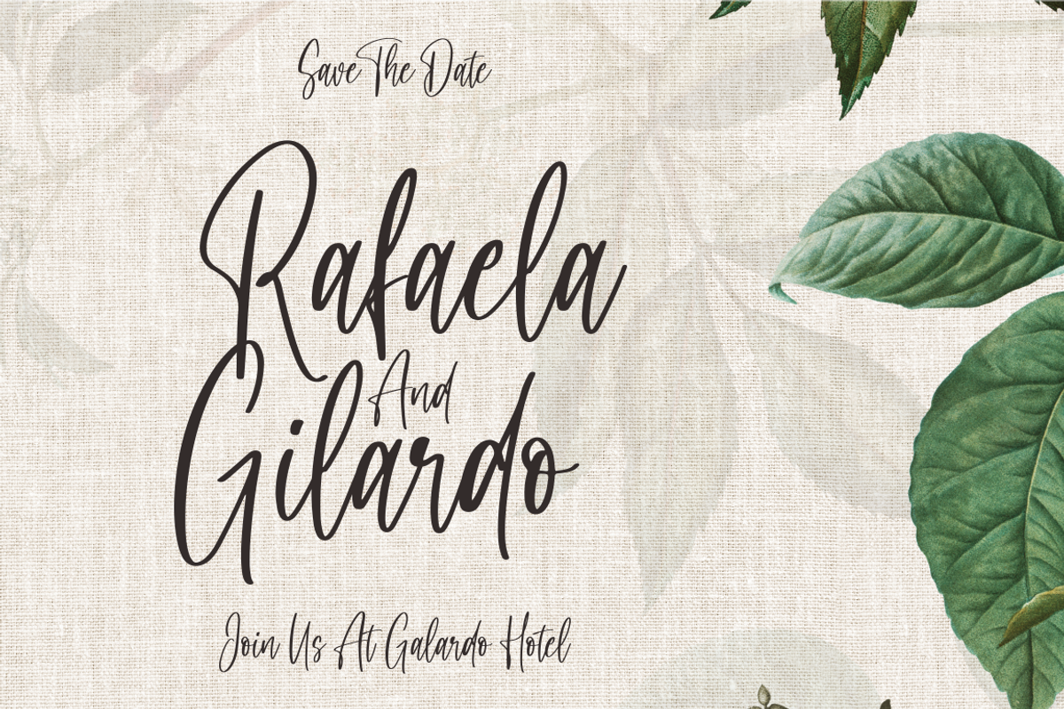 Daddy Day, a Script Font by NJ Studio (Photo 2 of 10)