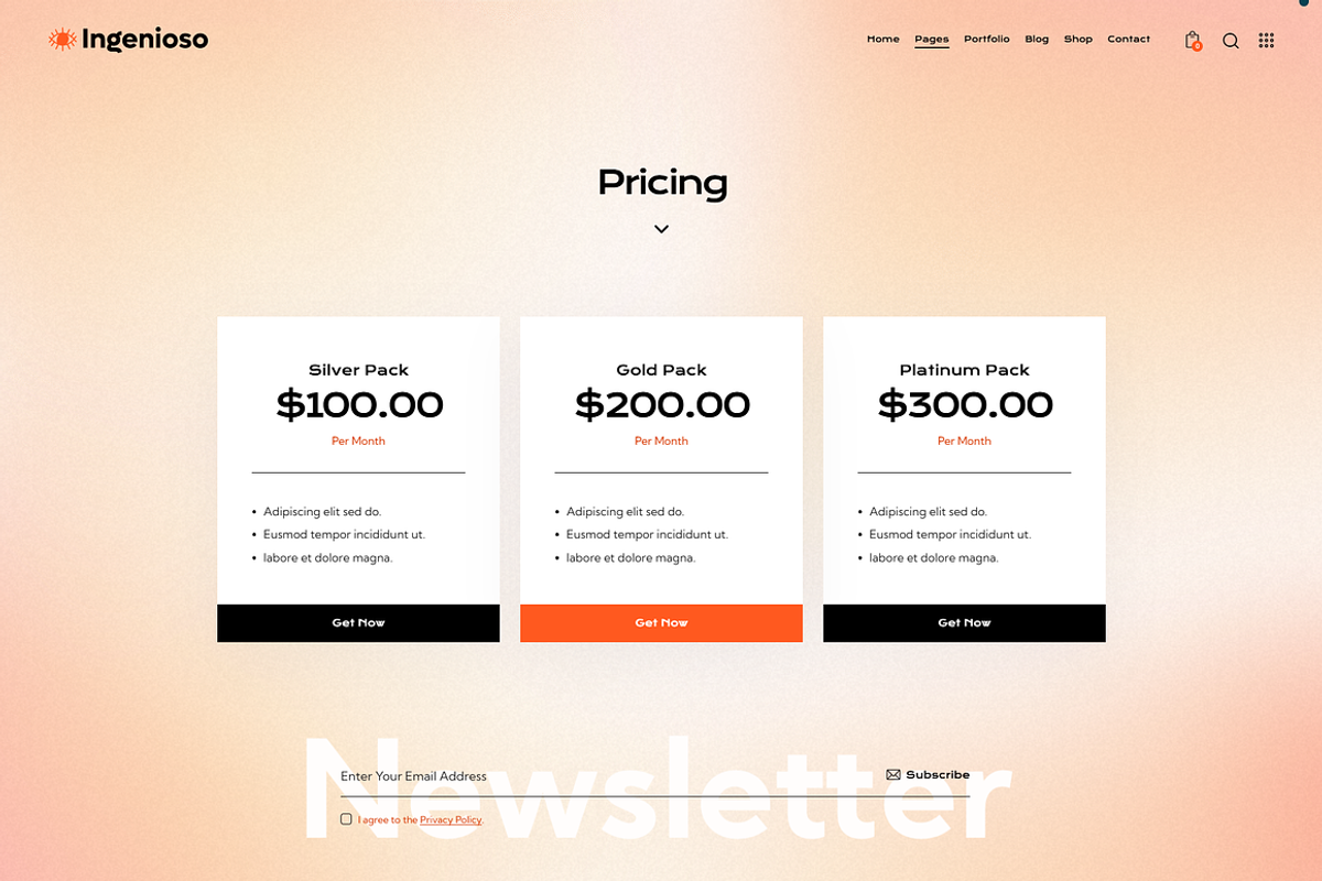 Creative Agency WordPress Theme, a WordPress Template by Design Spade (Photo 5 of 10)
