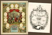 Antique Family Records - Blank, a Texture Graphic by Blue Line Design (Thumbnail 12 of 17)