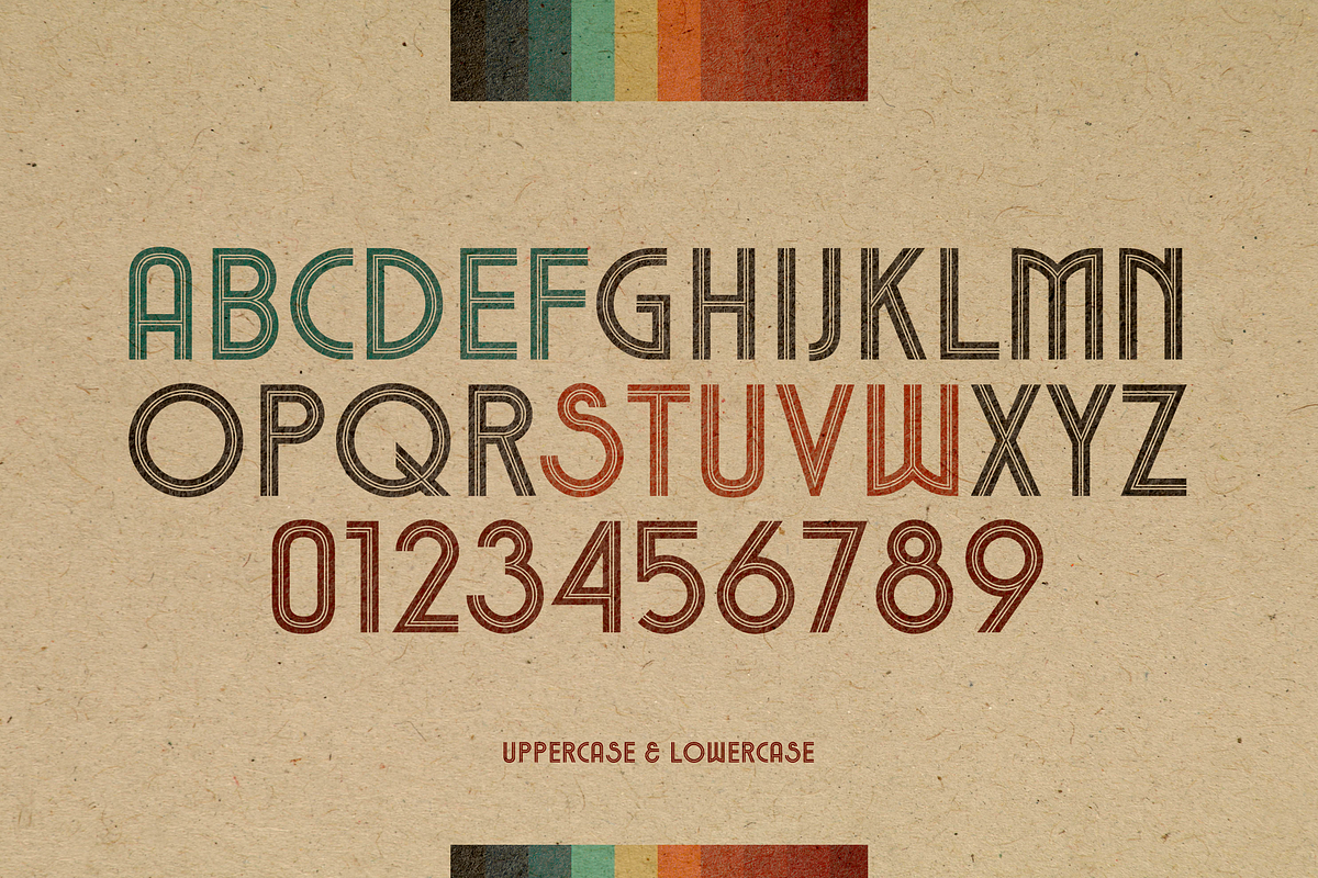 Voltdeco 1920, a Sans Serif Font by OWL KING (Photo 4 of 9)