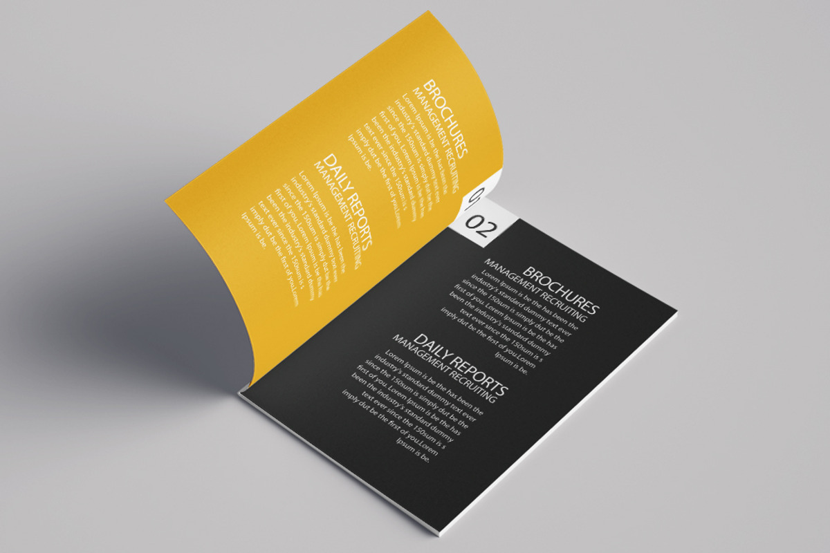 Business Catalogue Brochure 16 Pages, a Brochure Template by Psd Templates (Photo 6 of 9)