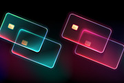 Set of transparent glass credit card, a Finance Illustration by art PVP - market (Thumbnail 2 of 3)