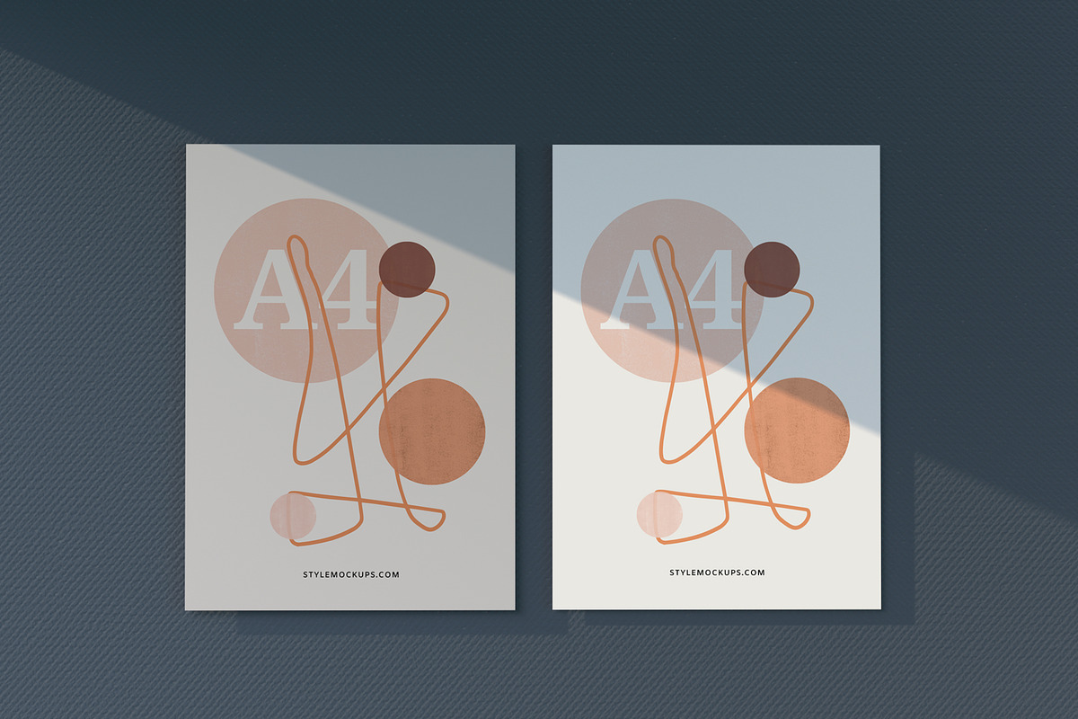 A4 Paper Letterhead / Flyer Mockup, a Print Template by StyleMockups (Photo 1 of 7)