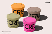 Ice Cream Cup Mockup Set, a Packaging Mockup by Renderteam (Thumbnail 14 of 16)