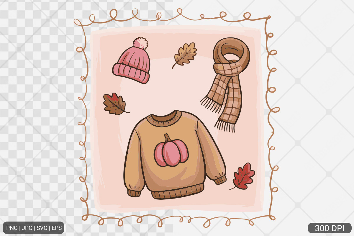 Cozy Winter Fall Frame Bundle, a Photo by Actual Pixel (Photo 17 of 18)