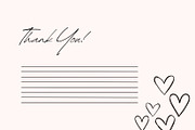Thank You Card Templates, a Card Template by Pixels By V (Thumbnail 3 of 5)