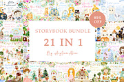 Storybook bundle for kid - 20 in 1, a Decorative Illustration by heyiamalice (Thumbnail 1 of 22)