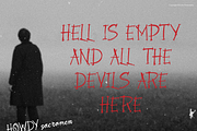 Howdy Sacramen | Horror Handwritten, a Font by Denustudios (Thumbnail 6 of 15)