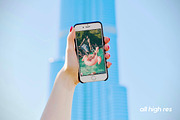 3 White iPhone 6/7 Mockups + Filters, an iPhone Mockup by Uncommon Mockups (Thumbnail 3 of 7)