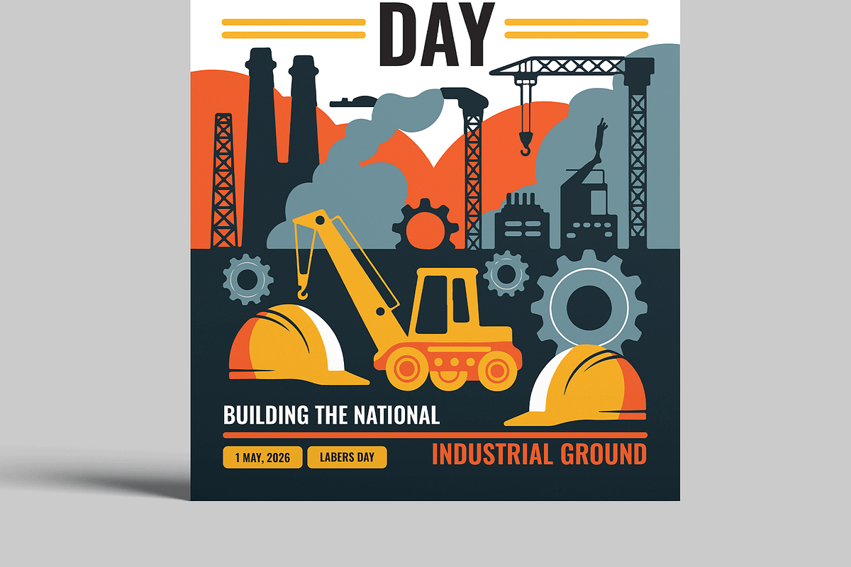 Labour Day Flyer Template, a Flyer Template by MightyDesign (Photo 5 of 8)