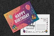 Birthday Celebration Postcard, a Card Template by MightyDesign (Thumbnail 2 of 6)