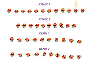 Crazy Mushroom - Character Sprite, an Object Graphic by LudicArts (Thumbnail 2 of 3)