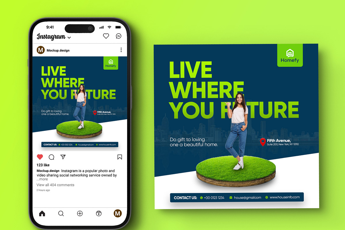 Real Estate Social Media Carousel, a Social Media Template by Soulfuldesignstudio (Photo 5 of 9)