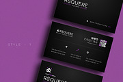 Purple Premium Business Card - V.42, a Business Card Template by Ctrl space studio (Thumbnail 2 of 6)