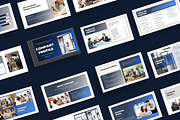 COMPANY PROFILE KEYNOTE&GSL, a Presentation Template by yanindesign (Thumbnail 1 of 4)