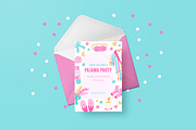 Pajama party invitation templates, an Invitation Template by Viaireshop (Thumbnail 6 of 7)