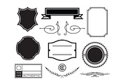 Vintage Elements Vector Packs, a Graphic by Steve Wolf Designs (Thumbnail 1 of 3)