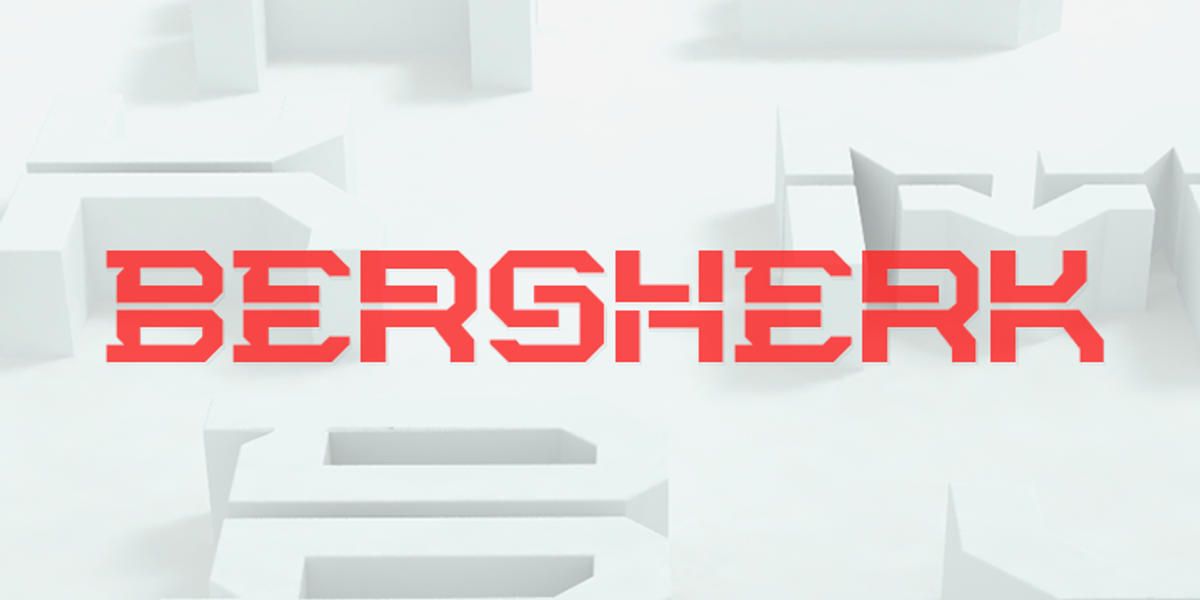Bersherk, a Sans Serif Font by Daniel Marina (Photo 1 of 7)
