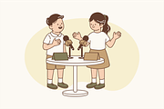 Future Ready Kids Illustration, an Object Graphic by Jump Studio (Thumbnail 5 of 12)