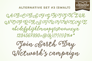 Tierra Script, a Script Font by Corradine Fonts (Thumbnail 6 of 15)