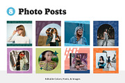 Instagram Social Media Templates, a Social Media Template by Dandymark (Thumbnail 4 of 8)