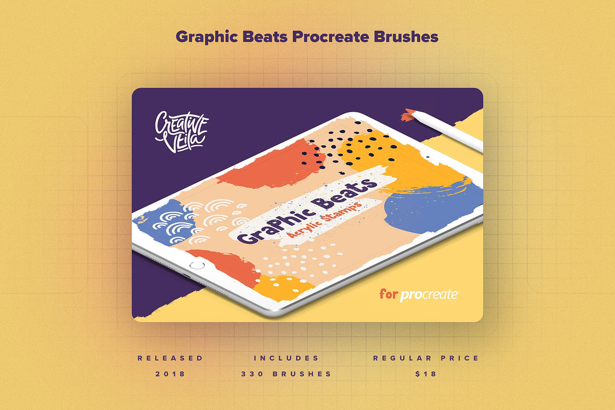 The Compete Procreate Brushes Bundle, a Brush Add-On by Creative Veila