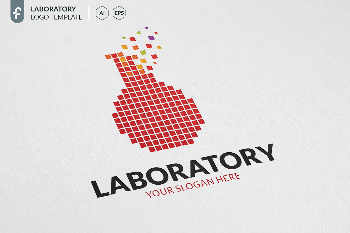 Laboratory Logo, a Branding & Logo Template by ft.studio