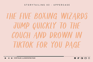 Story Tailing - Playful Script Fonts