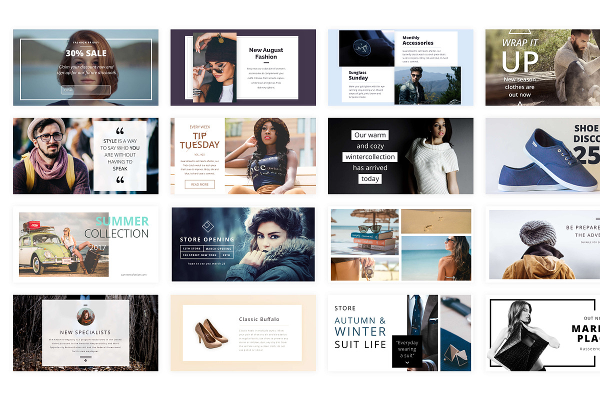 SOCIAL MEDIA Banner Pack, a Social Media Template by RobertvanHaaren (Photo 3 of 4)