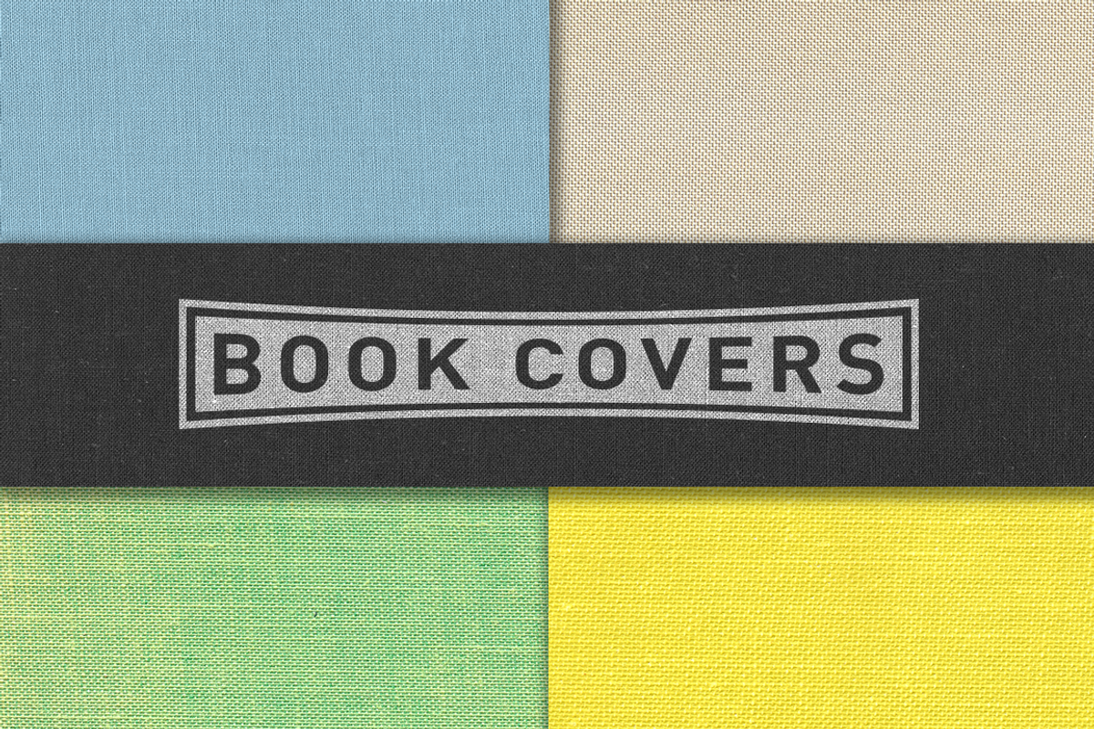 Cloth Book Cover Textures - 5 Pack, a Texture Graphic by Bearded Creative (Photo 2 of 2)