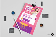 Breast Cancer Awareness Flyer, a Flyer Template by Aam360 (Thumbnail 3 of 3)