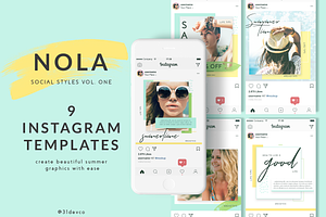 Nola Instagram Templates